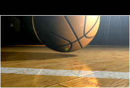 Sporttrailer Studie Basketball - Ball nah